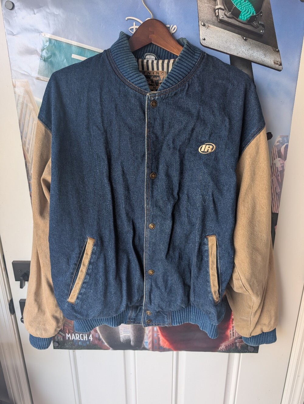 Vtg. Ingersoll Rand Denim Jacket